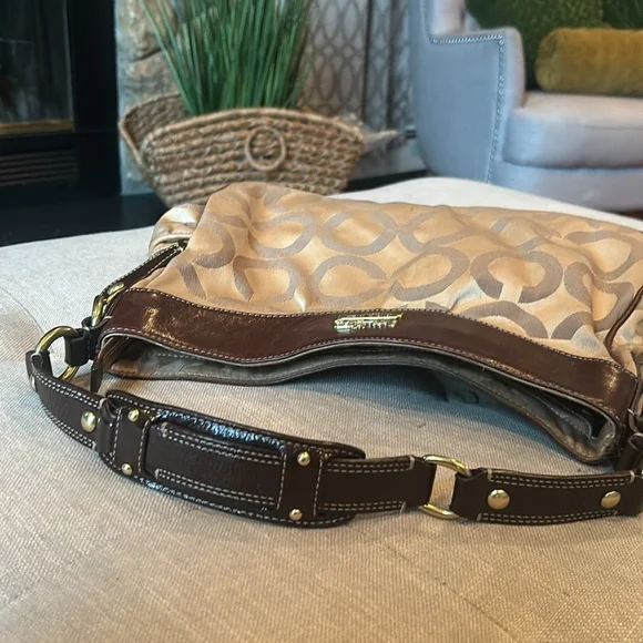Coach Vintage Soho Large Logo Canvas Tote